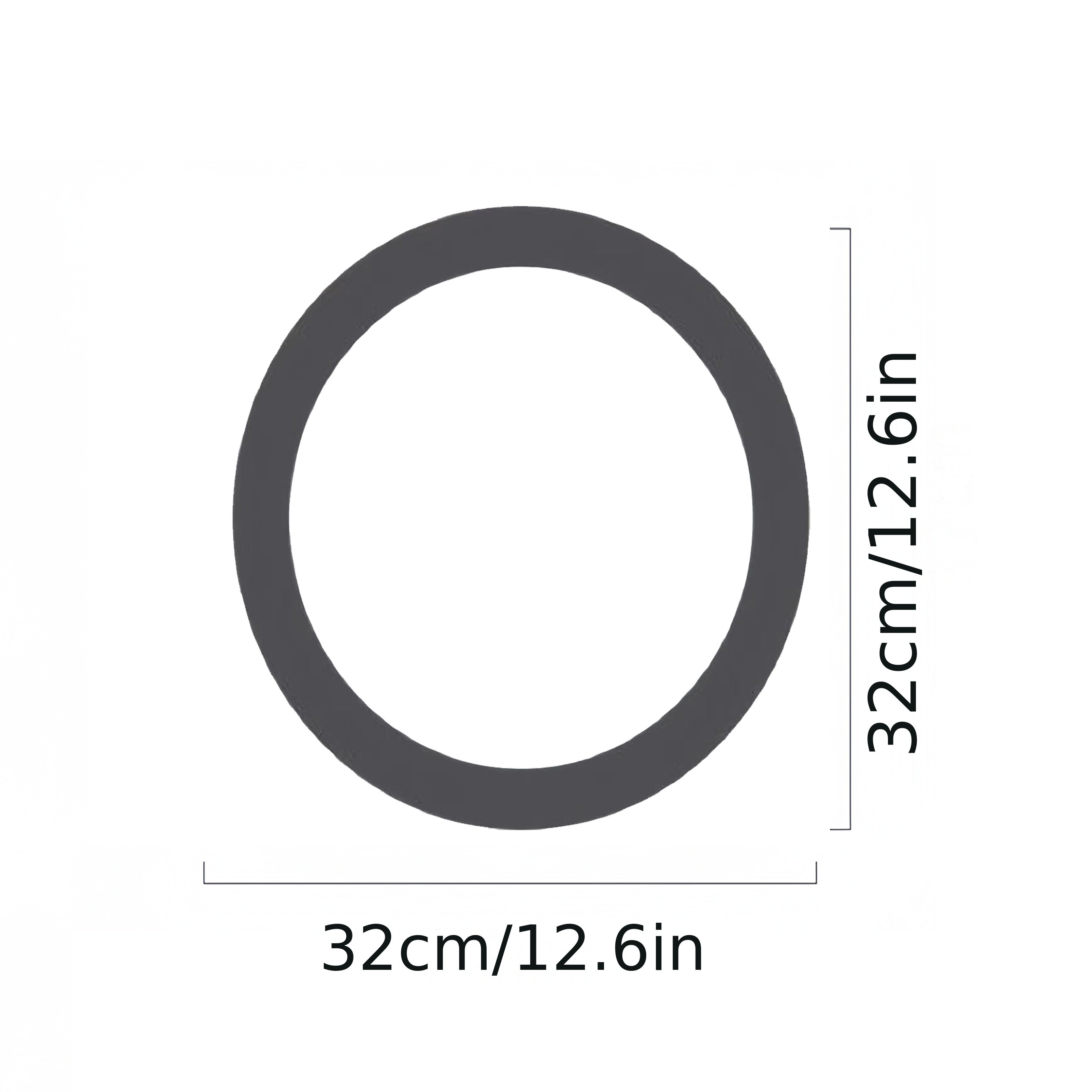 Universal Fit Silicone Steering Wheel Cover Anti-Slip Elastic Grip Car Accessory