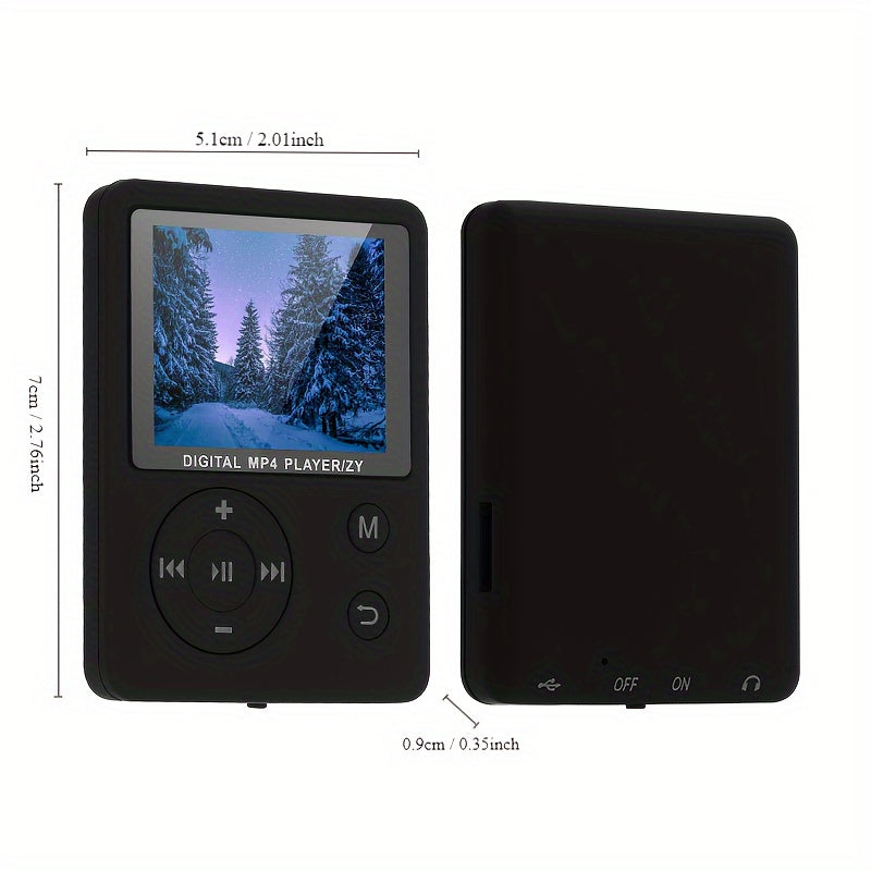 32GB MP3 Player with FM Radio Video Playback and Ebooks for Sports Travel