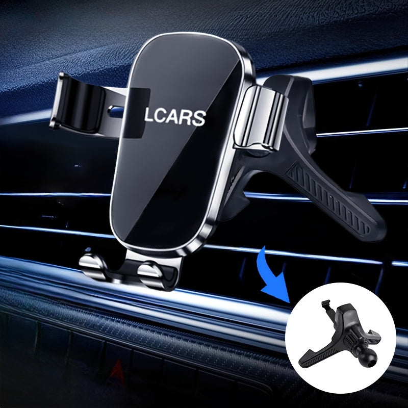 Universal Mobile Phone Car Mount With Golden Suction Cup Bracket