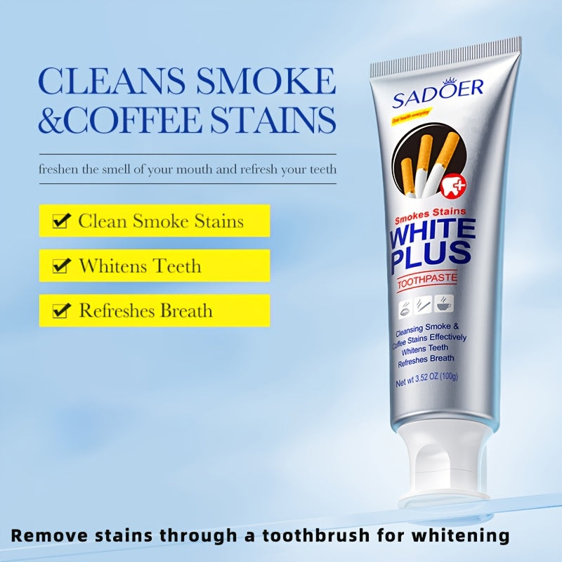 Whitening Toothpaste 100G Deep Clean Breath Freshening for Daily Use