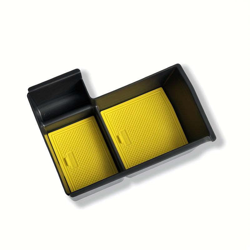 Right-Hand Drive Center Console Storage Box ABS Plastic for Seat Belt Buckle, Middle Armrest