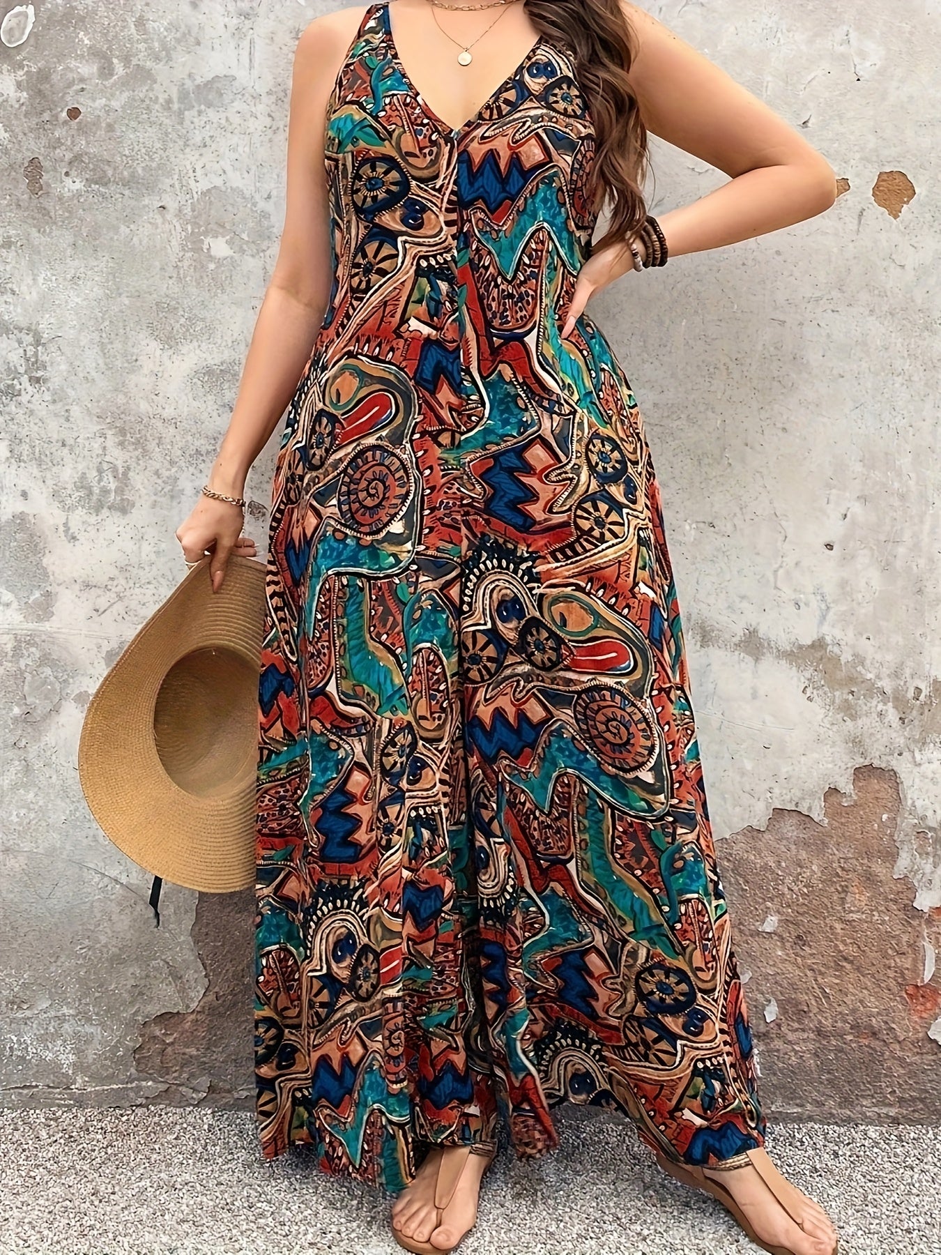 Large Size Jumpsuit Cotton Plus Size Casual Womens Playwear