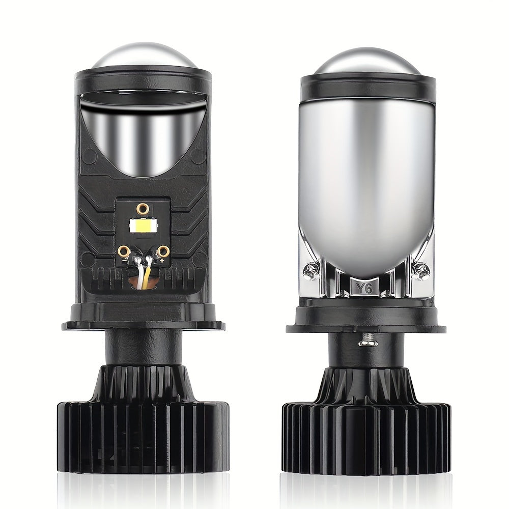 Roadsun 2 шт. H4 LED проекторов 60000LM 200W фары 6500K белый автомобильный свет для левостороннего движения