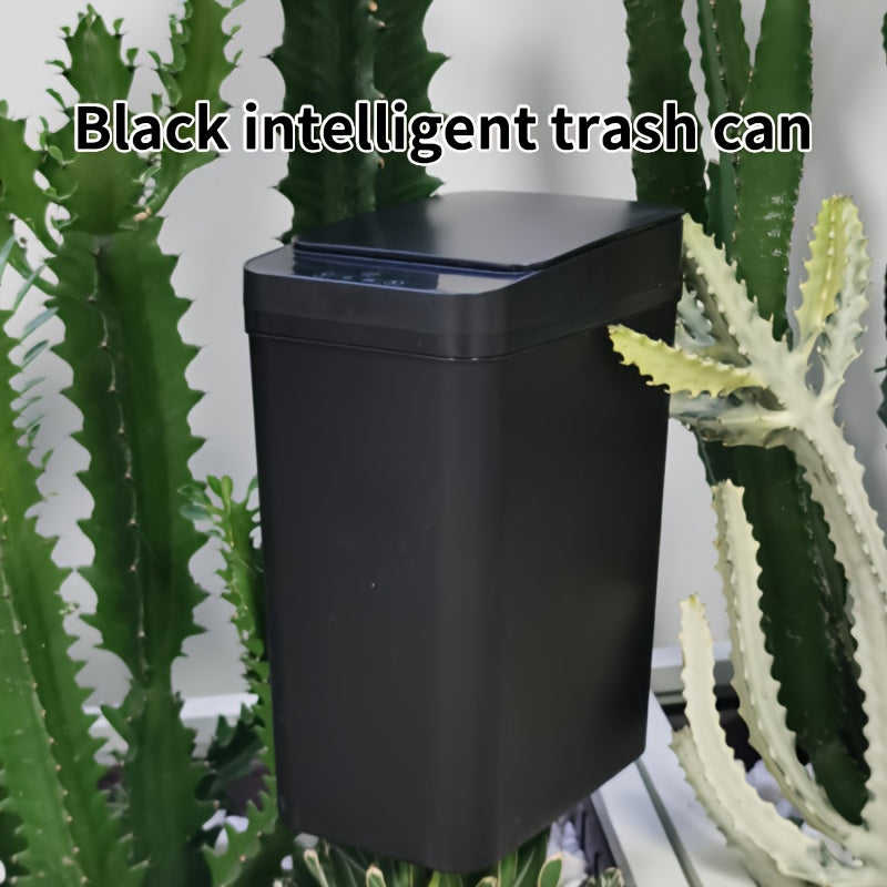 Kick sensing qopqog'iga ega aqlli axlat qutisi, oshxona, hammom va yotoq xonasi uchun ideal.