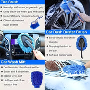 26-Piece Power Scrubber Brush Set with Drill Attachment for Multi-Surface Cleaning