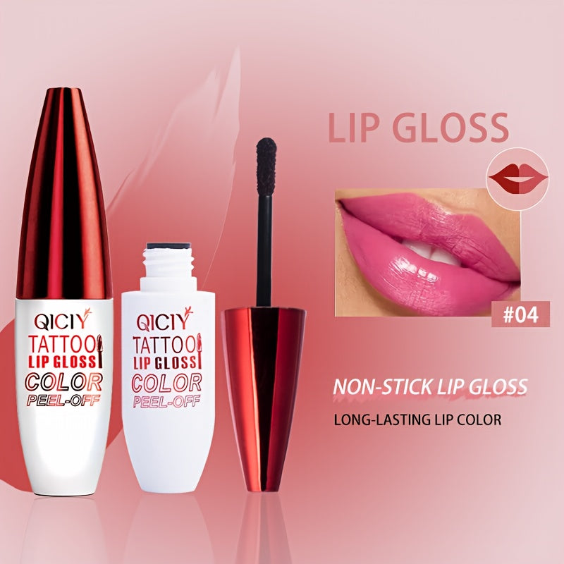 Pink Matte Lip Gloss Waterproof Long-Lasting for All Skin Types