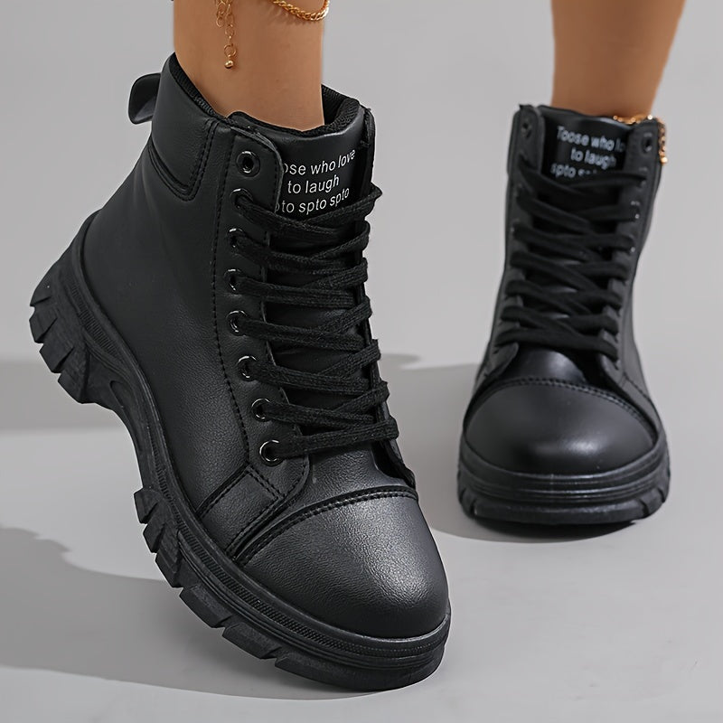 Женские водостойкие ботинки для походов на низком каблуке с амортизирующей стелькой