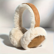 Stylish Suede Ear Warmers Foldable Earmuffs for Men Women Winter Outdoor