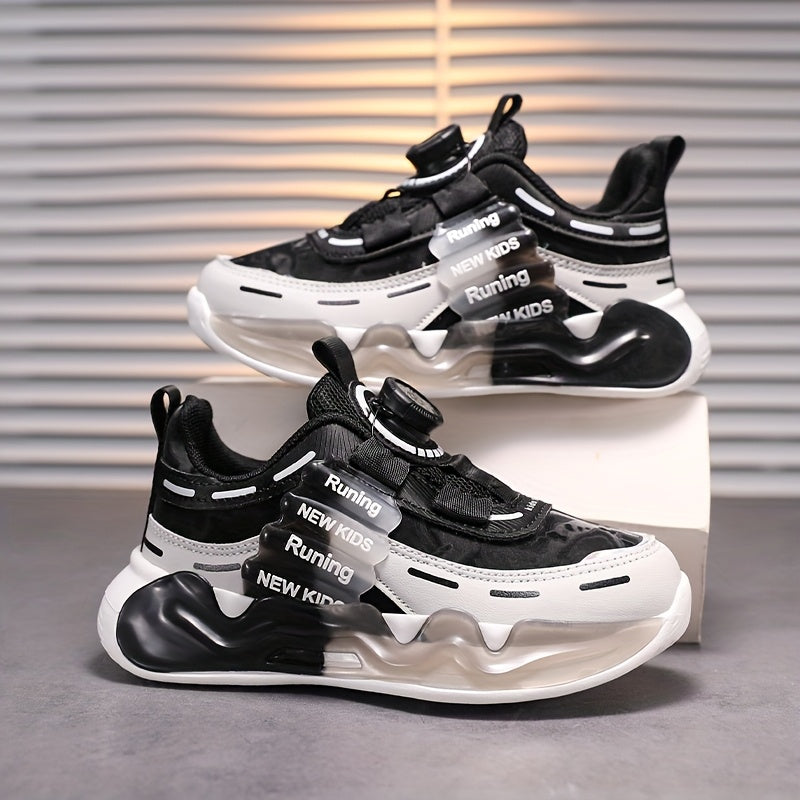 Мужские спортивные кроссовки из микрофибры и синтетической кожи для баскетбола, бега и школы