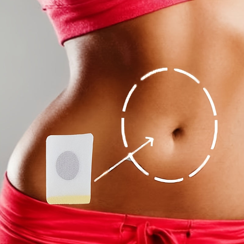 Plus Size Women's Belly Button Patch Lightweight Breathable Nylon Posture Support Underwear Accessory