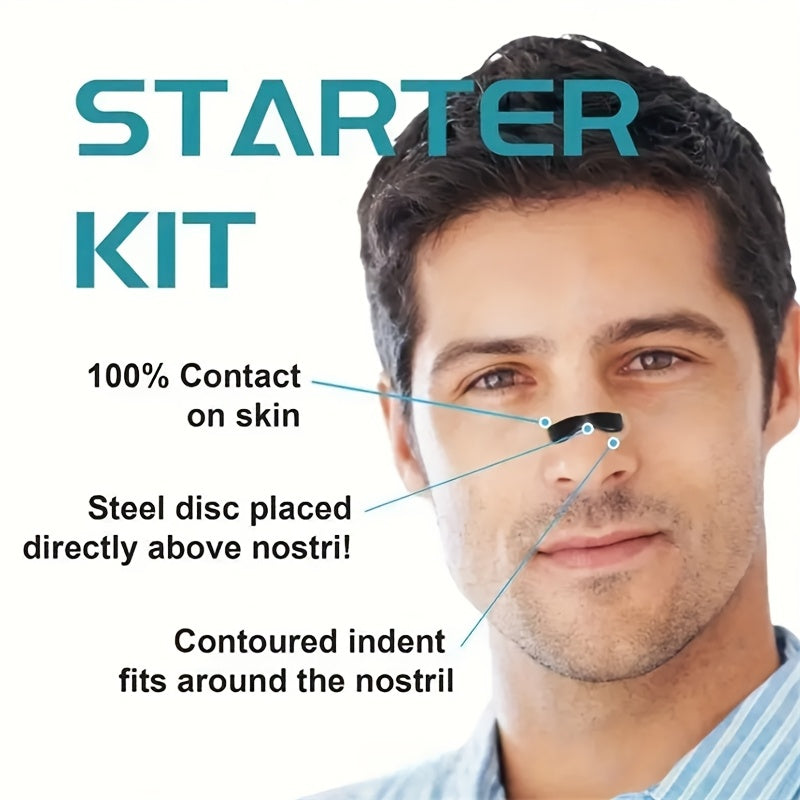 Nasal Breathing Expander Kit with Nose Clip for Snoring and Improved Airflow