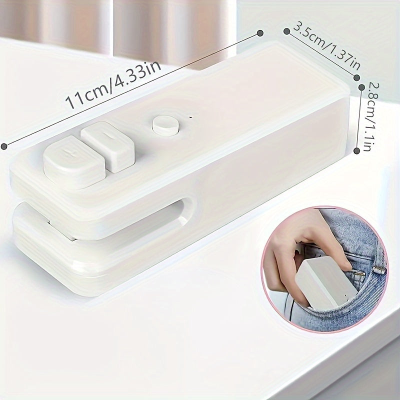 Mini Household Vacuum Sealing Machine Keeps Snacks Fresh and Portable