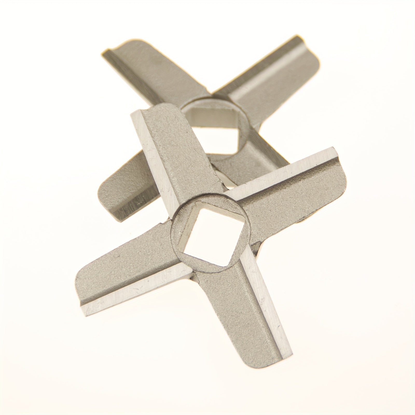 Stainless Steel Meat Grinder Blades Set for Kitchen Use, 2 Pieces