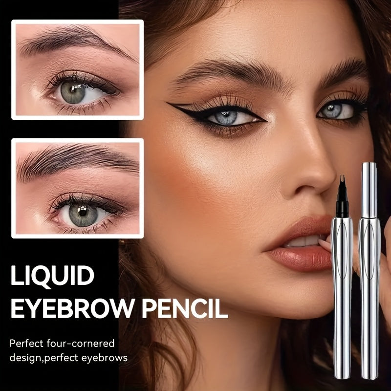 Set de lápices para cejas para mujer, a prueba de agua y de larga duración, 3 colores