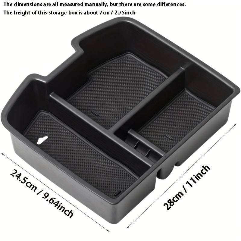 Center Console Organizer for Truck SUVs Storage Fit 2007–2014
