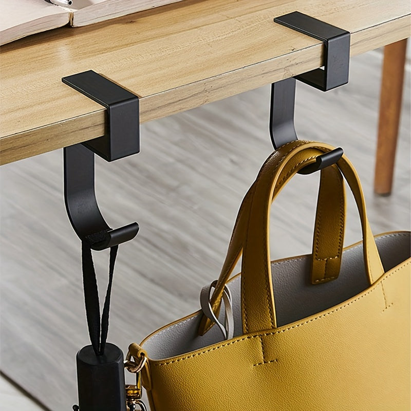 5-Shaped Desk Organizer with Removable Hook for Easy Mobility