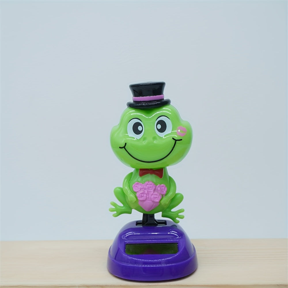 Милое украшение для панели с животным из ABS, кивок головы, автомобильный аксессуар