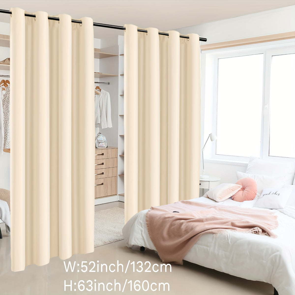 Insulation Room Partition Panel with Coated Insulation and Loop Design for Terrace, 2 Pieces