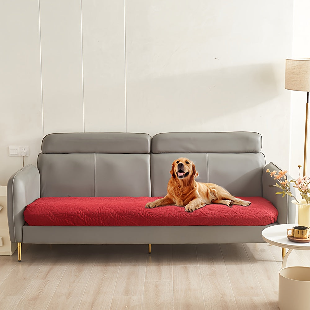 Waterproof Pet Bed Cover for Dogs and Cats in Red Dark Blue Black Sofa Protector Mat