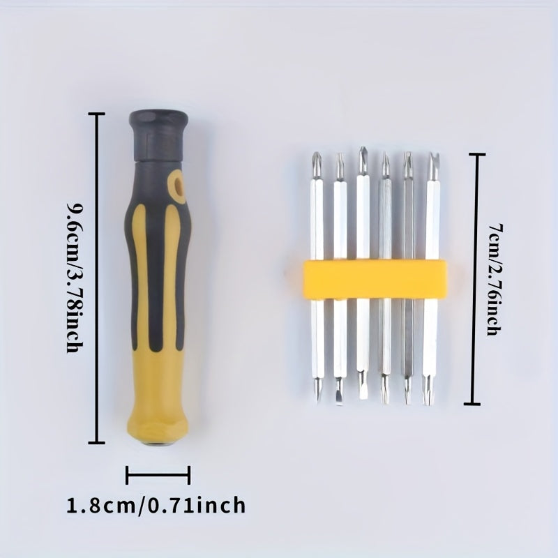 Kit de taladro 12 en 1 universal para smartphones y tablets con herramientas de acero