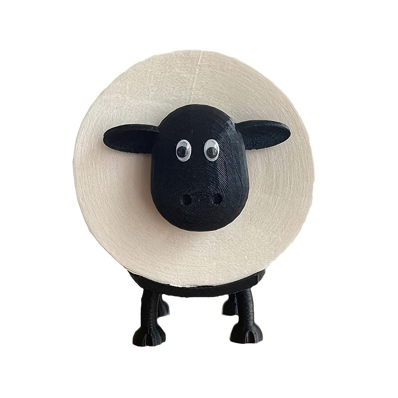 Cute Sheep Toilet Paper Holder for Bathroom Decor