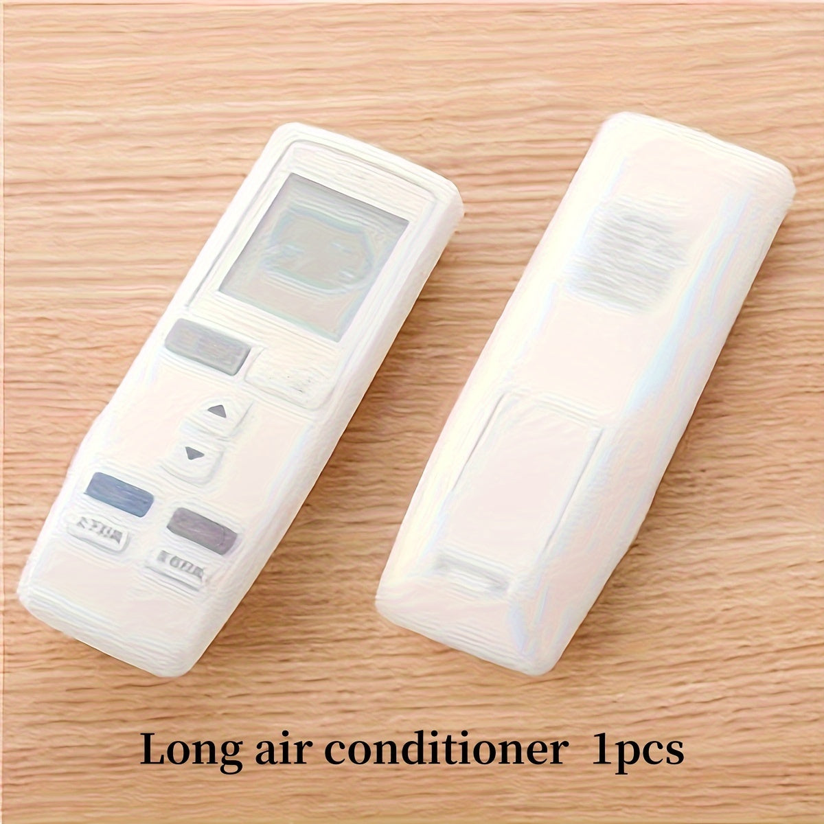 Silicone Remote Control Case Waterproof Dustproof with Stretchable Transparent Screen Protector for Home Appliances