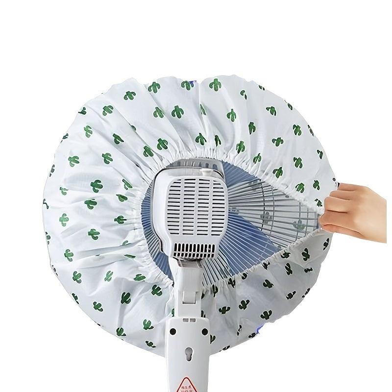 2 dona Kamalak naqshli elastik plastmassa ventilyator chang qoplami, universal uy foydalanishi uchun, quvvat talab qilinmaydi, yengil va portativ