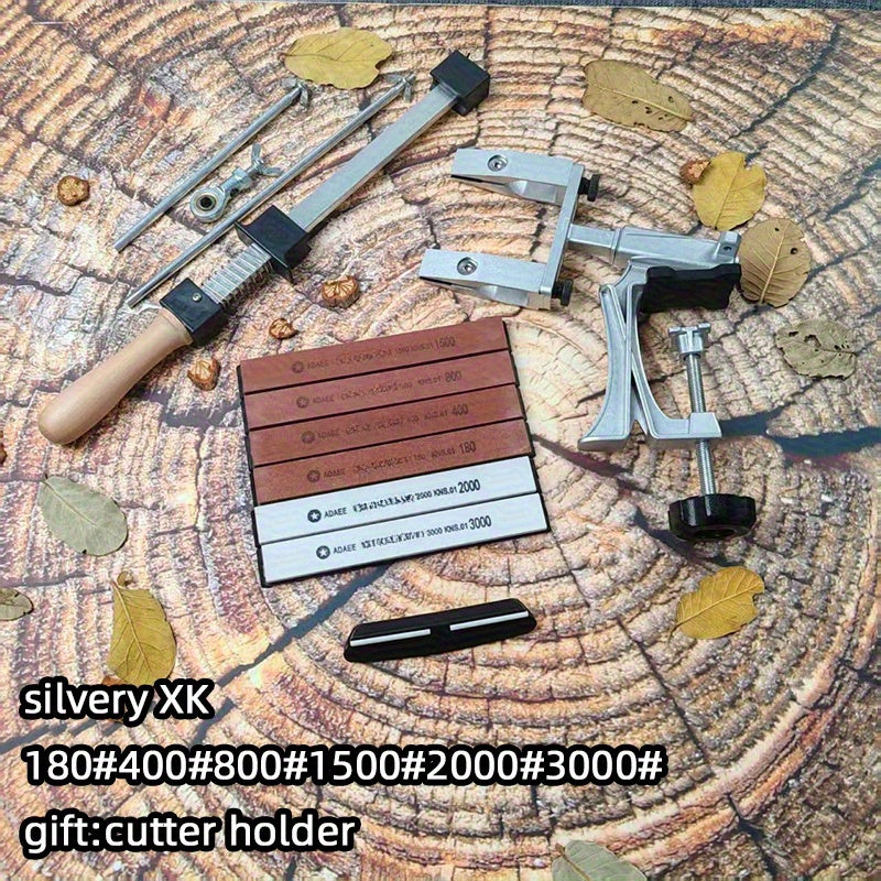 Diamant toshli tizim bilan professional qattiq burchakli silliqlash asbobi, oson va aniq silliqlash uchun sozlanadigan aylantirish burchagi.