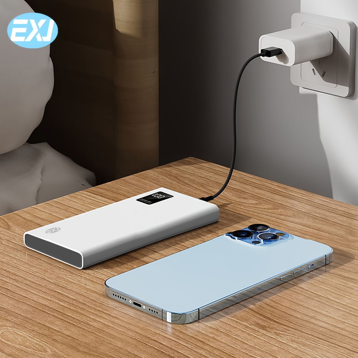 20000mAh Portable Power Bank with 22.5W Fast Charging, Dual USB-C QC PD, LED Display