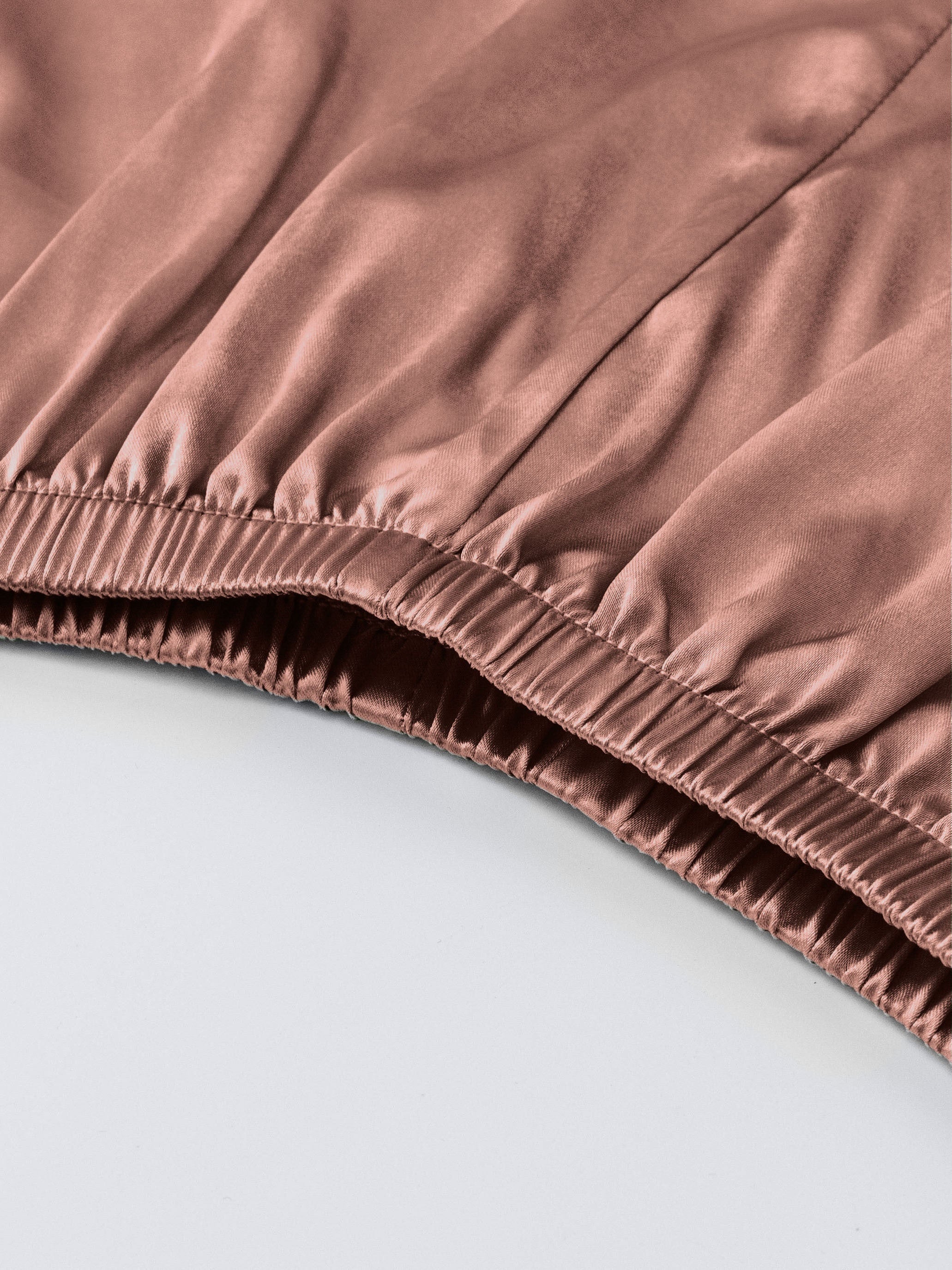 Women's Satin Sleepwear Set Short Sleeve Button Top Elastic Shorts Summer Casual