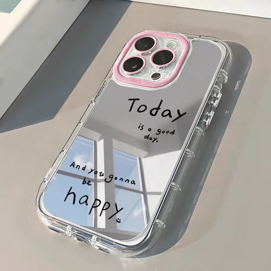 Mirror Finish TPU Phone Case Compatible with iPhone 7 8 11 12 13 14 15 16 X XR Xs Plus Max