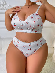 Girls Printed Suit with Dress and Short Sleeve Top