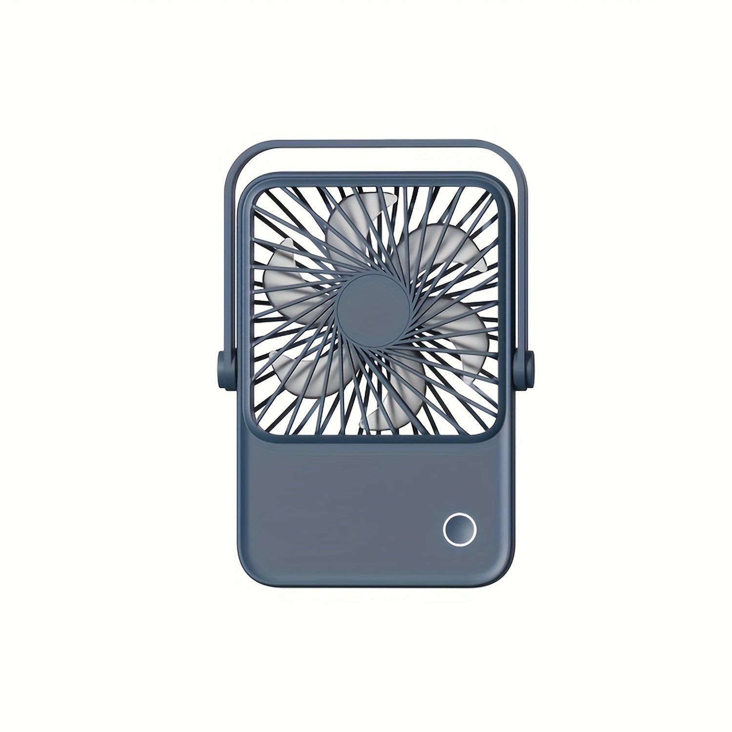 Mini Portable USB Fan Rechargeable Silent Desktop Wall Mount High-Speed Indoor Outdoor