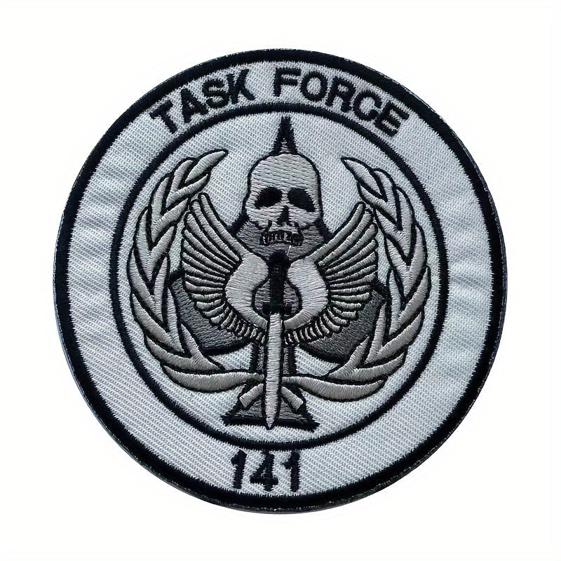 Men's Embroidered Hook and Loop Clothing Patch 1 Pack