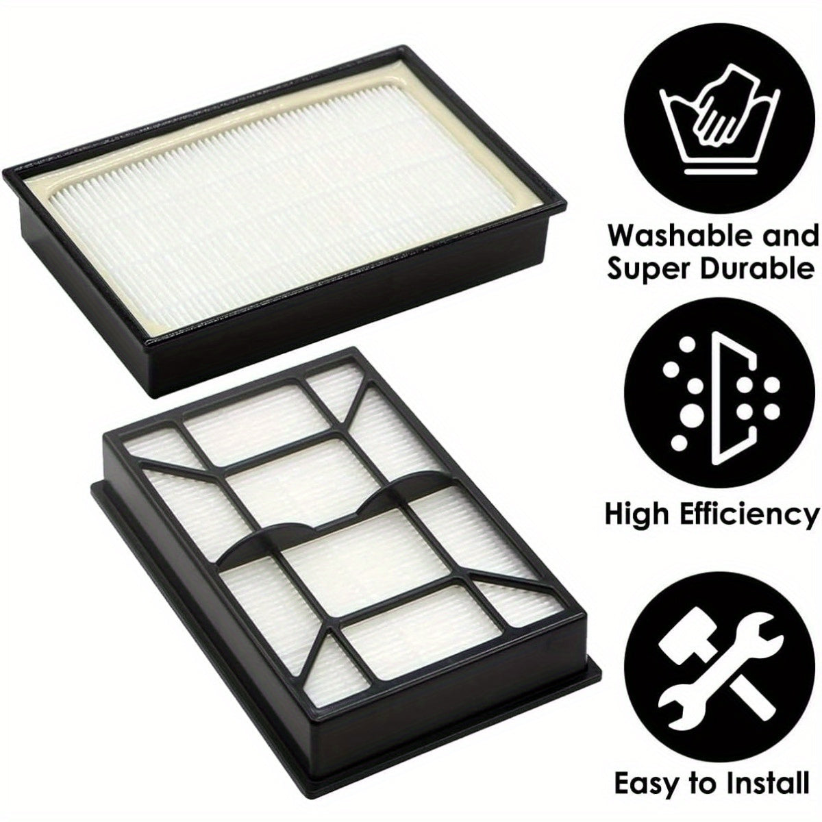 Kenmore HEPA filtrlari Elite to'g'ri va qozonli changyutgichlar uchun almashtirish.