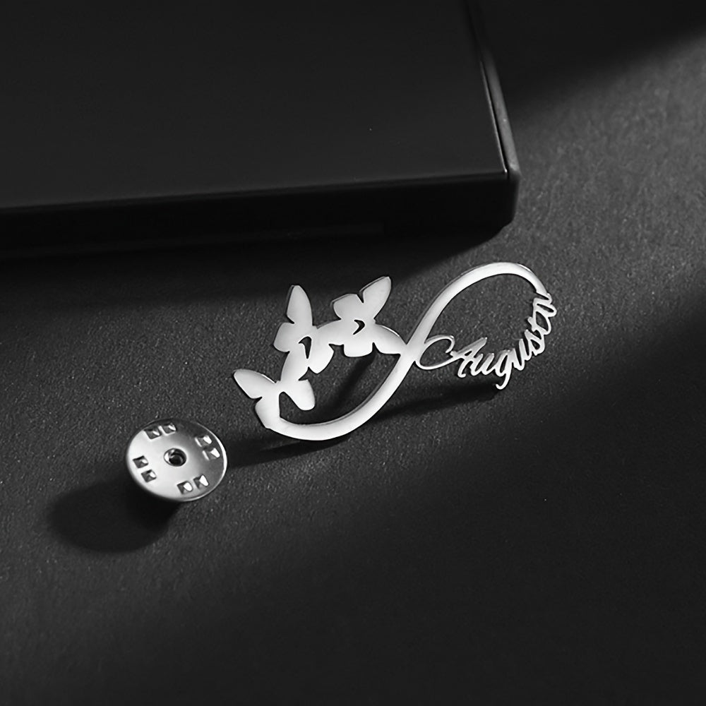 Lifelike Butterfly Brooches Personalized Name Gift for Birthdays Anniversaries Graduations