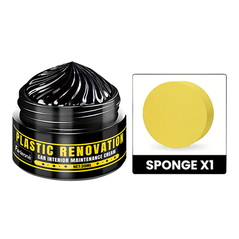 Avtomobil plastmassalarini ta'mirlash uchun pasta, ikki tomonlama qora rezina polish, bumpers va oynalar uchun