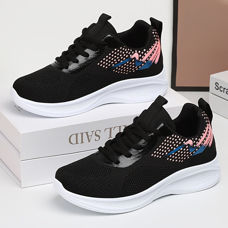 Women's Mesh Casual Sports Shoes Breathable Lightweight Running Sneakers