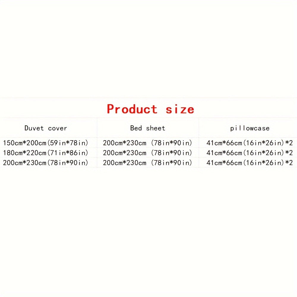 Pink Heart Print Duvet Cover Set 4 Pieces All-Season Bedding for Bedroom Guest Room