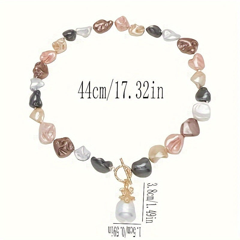 Pearl Pendant Necklace with Trendy Design for Women