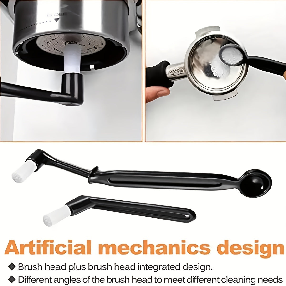 Coffee Machine Cleaning Set with Brushes and Tools for Coffee Grinder and Machine