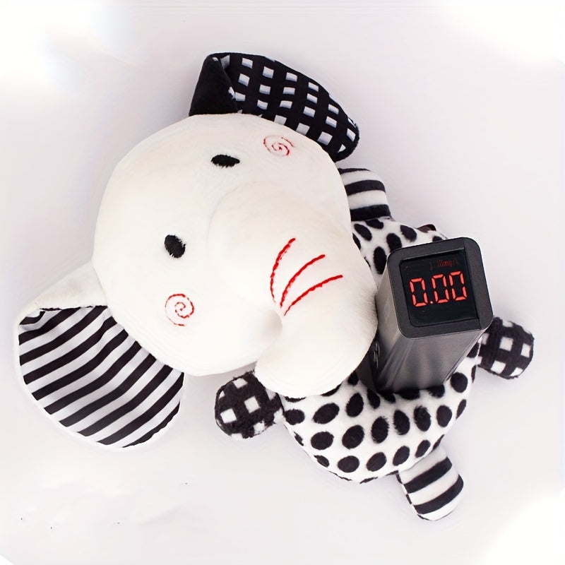 Plush Toy for Babies and Toddlers Hand Grasp Rattle Grip Training Gift