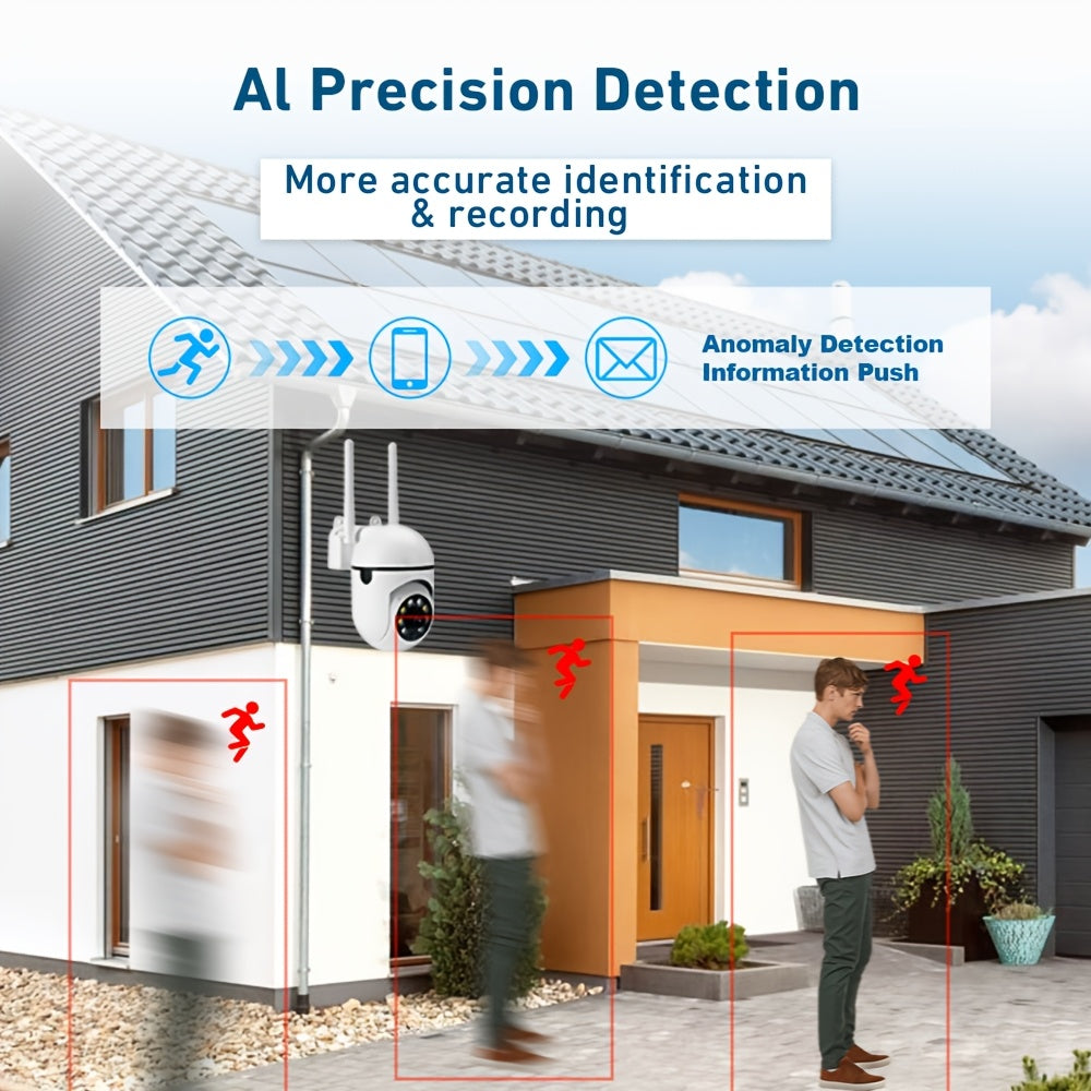 2 yoki 4 ta simsiz 1080P HD aqlli xavfsizlik kameralaridan birini tanlang, Pan/Tilt/Zoom, Rangli Tungi Ko‘rish, 2-kanalli Audio va Harakatni Kuzatish xususiyatlari bilan. Yoshlarni kuzatish uchun ideal.