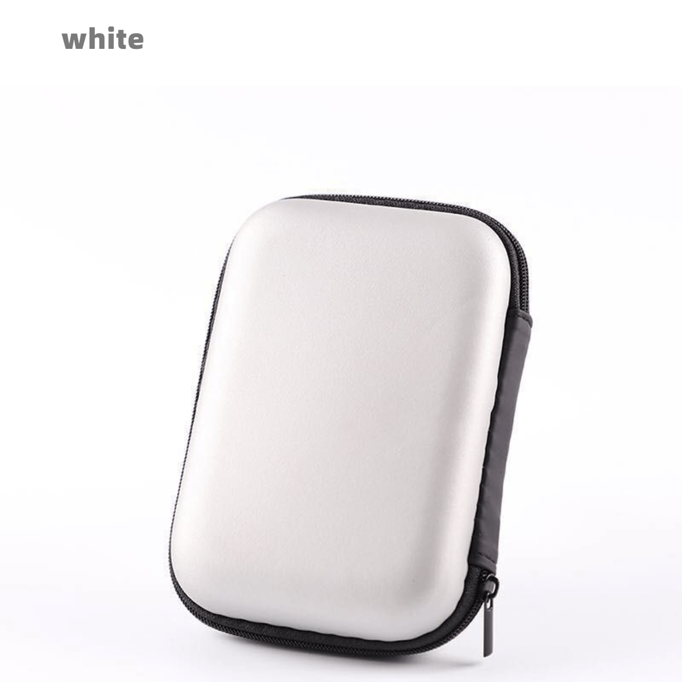 Portativ Tashqi USB Qattiq Disk SSD Qutisi Mobil Quvvat Manbai, Quloqchinlar va Aksessuarlar uchun Saqlash Sumkasi - Uy Tashkiliy uchun Zipli Qop