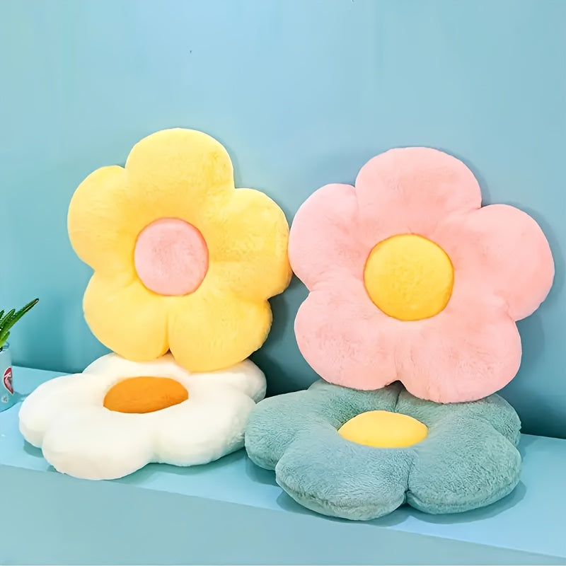 Flower-Shaped Floor Pillow Cushion for Sofa Bed Decor, Cute and Comfortable