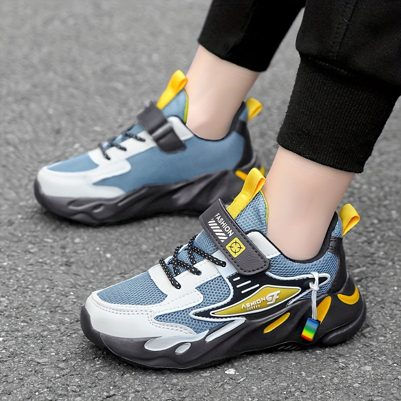 Boys' Athletic Sneakers Breathable Quick-Dry Non-Slip EVA Sole Low Top