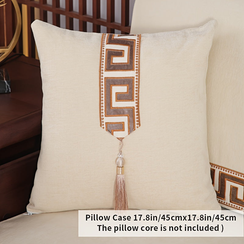 Xitoy uslubidagi changga qarshi divan qopqog'i, barcha mavsumlar uchun, mehmonxona, yotoqxona, ofis