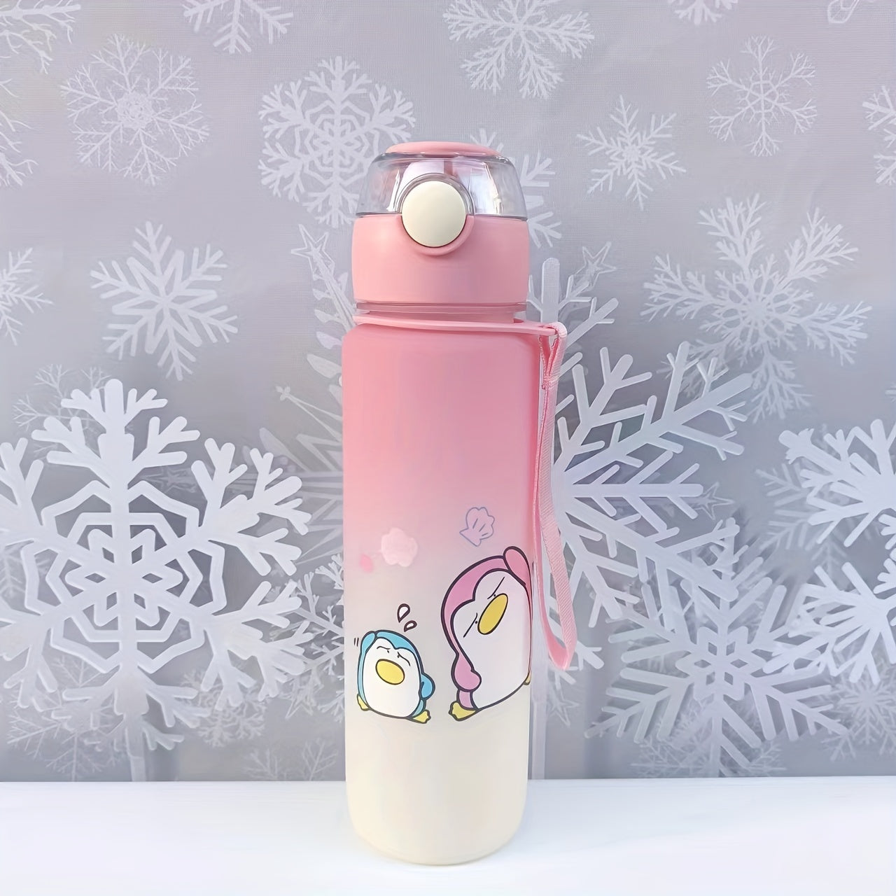Cute Cartoon Sports Water Bottles for Kids and Adults, Multiple Sizes