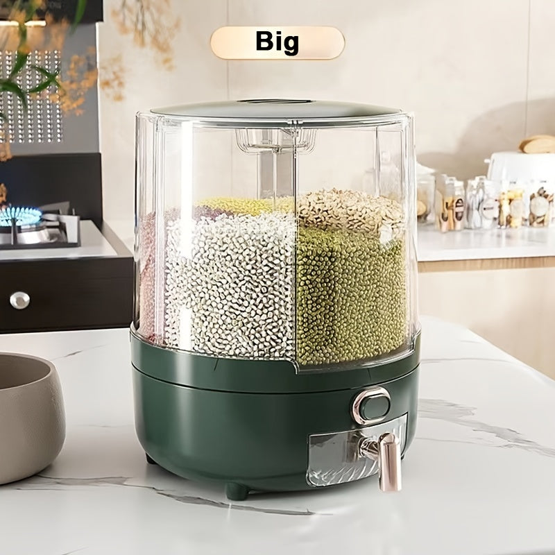 Large Capacity Plastic Grain Storage Container Moisture-Proof Insect-Proof Reusable