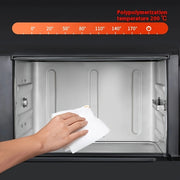 12L Air Fryer Oven with 3D Interior, 8 Menus, 2200W, Temp Control, Timer, Versatile for Family Cooking